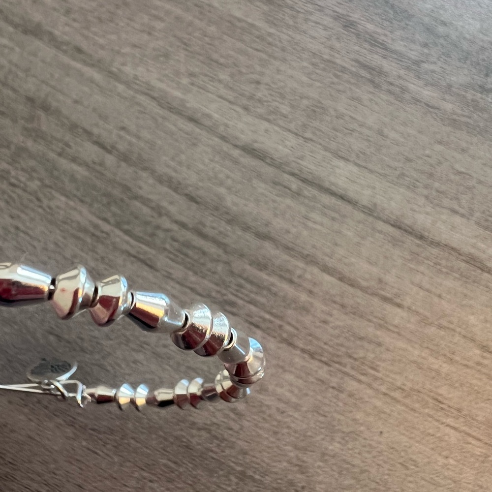 Alex and Ani Silver Beaded Bracelet - Picture 3 of 5